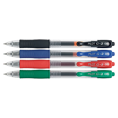 Pilot G2 Retractable Gel Ink Rollerball Pens (PIL31034)
