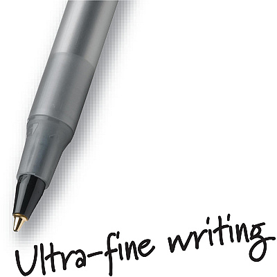 BIC Round Stic Ballpoint Pens (BICGSMP101BK)