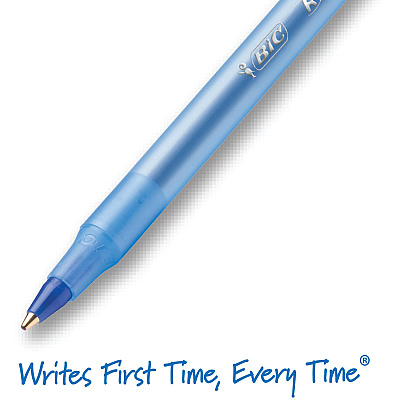 BIC Round Stic Ballpoint Pens (BICGSMP101BE)