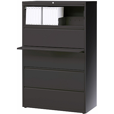 Lorell Fortress Series Lateral File w/Roll-out Posting Shelf (LLR60443)
