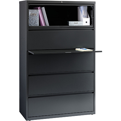 Lorell Fortress Series Lateral File w/Roll-out Posting Shelf (LLR60434)