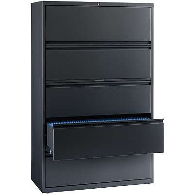 Lorell Fortress Series Lateral File w/Roll-out Posting Shelf (LLR60434)