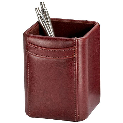 Dacasso Mocha Leather 7-Piece Desk Pad Kit (D3004)