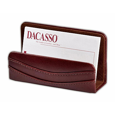 Dacasso Mocha Leather 8-Piece Desk Pad Kit (D3012)