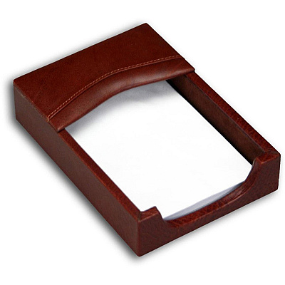 Dacasso Mocha Leather 8-Piece Desk Pad Kit (D3012)