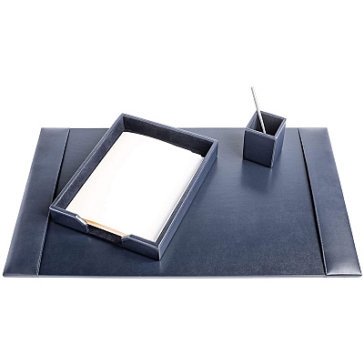 Dacasso 24Kt Gold Tooled 3-Piece Desk Pad Kit (D5037)