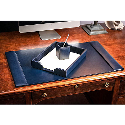 Dacasso 24Kt Gold Tooled 3-Piece Desk Pad Kit (D5037)