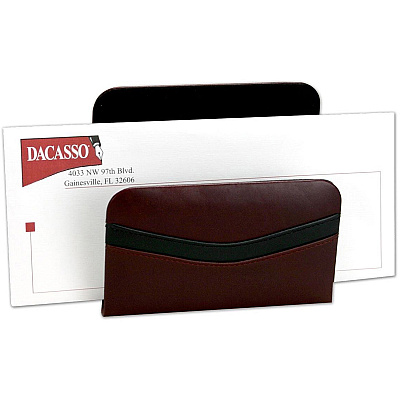 Dacasso Two-Toned Leather 10-Piece Desk Pad Kit (D7020)
