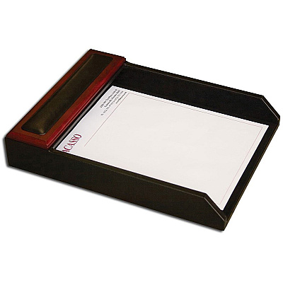 Dacasso Rosewood & Leather Desk Set (D8004)
