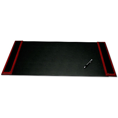 Dacasso Rosewood & Leather Desk Set (D8012)