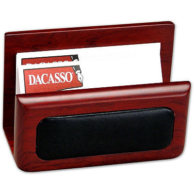 Dacasso Rosewood & Leather Desk Set (D8020)