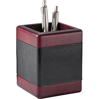 Dacasso Rosewood & Leather Desk Set (D8020)