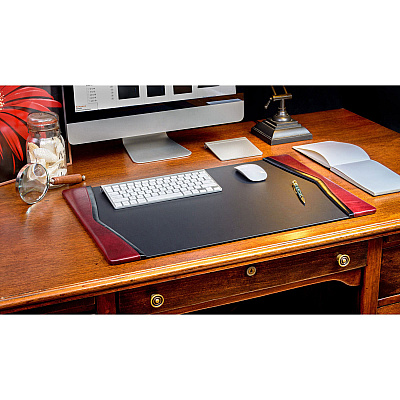 Dacasso Leather Side-Rail Desk Pad (P7002)