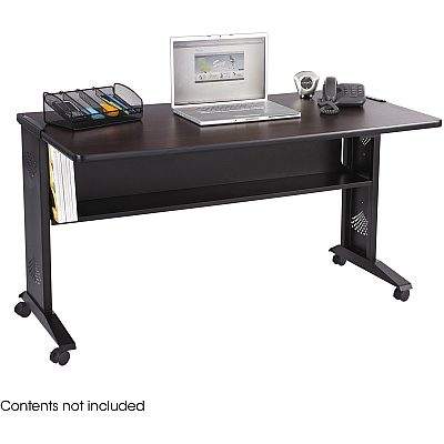 Safco 54"W Reversible Top Mobile Desk (SAF1933)