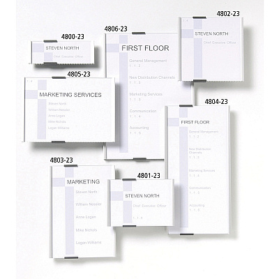 Durable Wall Mounted INFO SIGN (DBL480123)