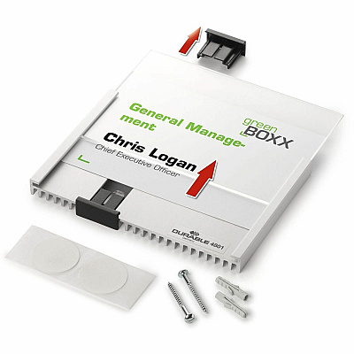 Durable Aluminum/Acrylic Information Sign Panel (480223)