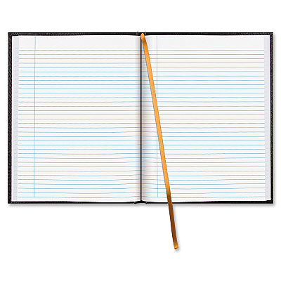 Blueline Hardbound Executive Journal (REDA1081)