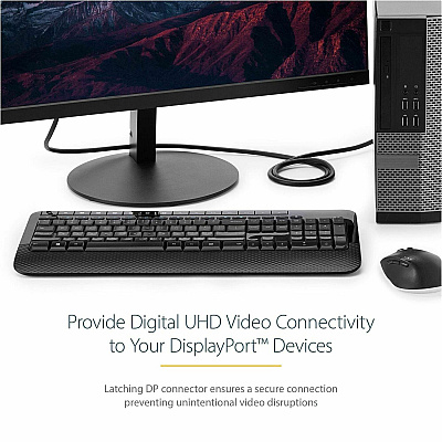 StarTech 15ft Vesa Certified Displayport 1.2 Cbl (DISPLPORT15L)