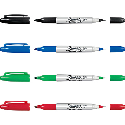 Sharpie Twin Tip Permant Maker (SAN32174PP)