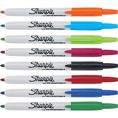 Sharpie Retractable Permanent Markers (SAN32730PP)