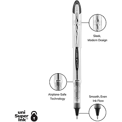 uniball Vision Elite Rollerball Pen Refills (UBC61233PP)