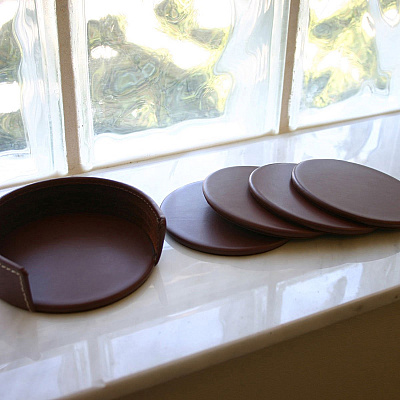 Dacasso Coaster Set with Holder (A3245)