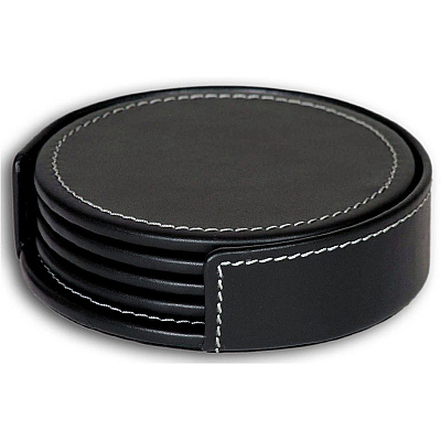 Dacasso Coaster Set with Holder (A1245)