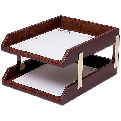 Dacasso Double Front Load Letter / Legal Trays (A3020)