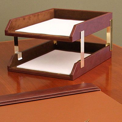 Dacasso Double Front Load Letter / Legal Trays (A3020)