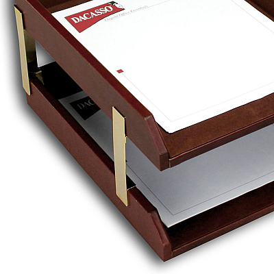 Dacasso Double Front Load Letter / Legal Trays (A3020)