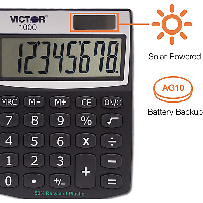 Victor 1000 Mini Desktop Calculator