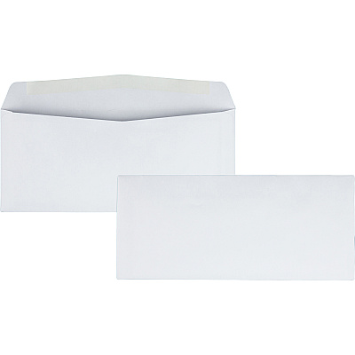Quality Park No. 10 Business Envelopes with Gummed Flap (QUA90020B)