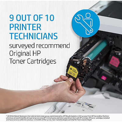 HP 504A (CE253A) Original Laser Toner Cartridge - Single Pack - Magenta - 1 Each