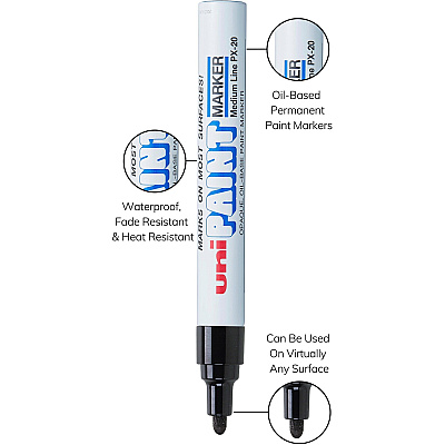 Uni Uni-Paint PX-20 Oil-Based Paint Marker (UBC63601)