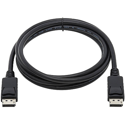 Eaton Tripp Lite Series DisplayPort Cable with Latching Connectors, 4K 60 Hz (M/M), Black, 10 ft. (3.05 m) (P580010)