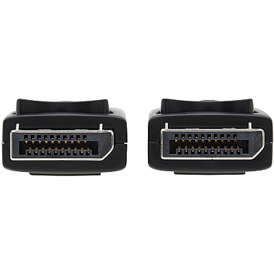 Eaton Tripp Lite Series DisplayPort Cable with Latching Connectors, 4K 60 Hz (M/M), Black, 10 ft. (3.05 m) (P580010)