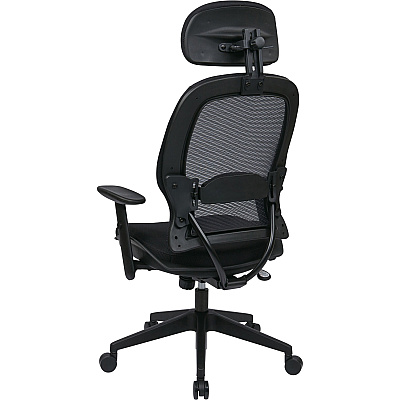 Office Star Professional Air Grid Chair with Adjustable Headrest (OSP55403)