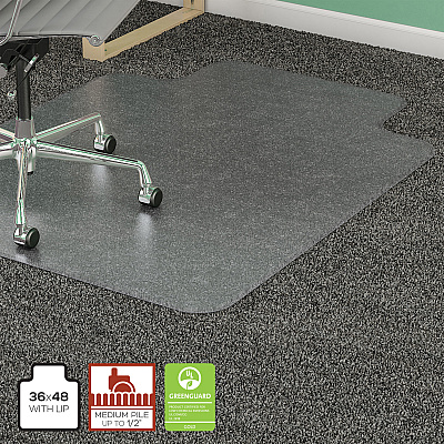 Lorell Standard Lip Chairmat (LLR25757)