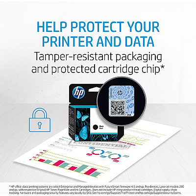 HP 45 (51645A) Original Inkjet Ink Cartridge - Single Pack - Black - 1 Each