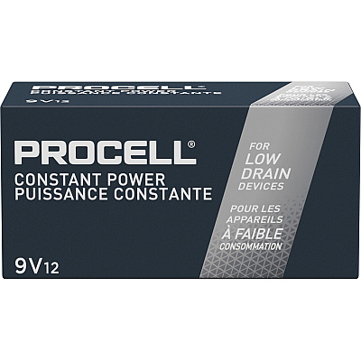 Duracell 9-Volt Procell Alkaline Constant Batteries (DURPC1604BKD)