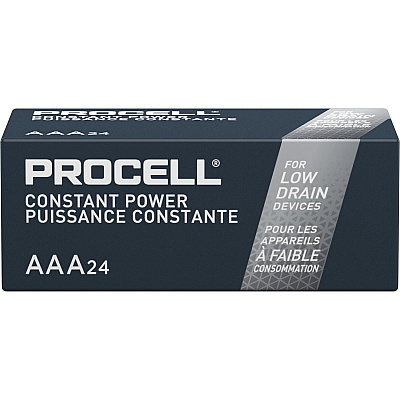Duracell Procell Constant Power Alkaline AAA Batteries (DURPC2400BKD)