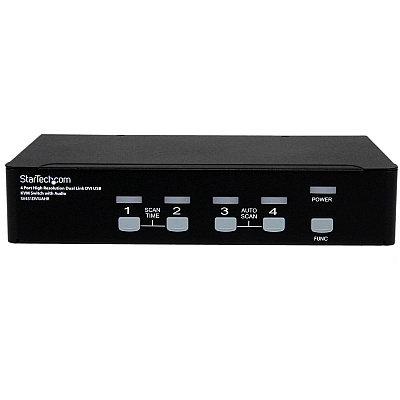 StarTech 4 Port High Res Usb Dvi Audio Kvm Switch (SV431DVIUAHR)