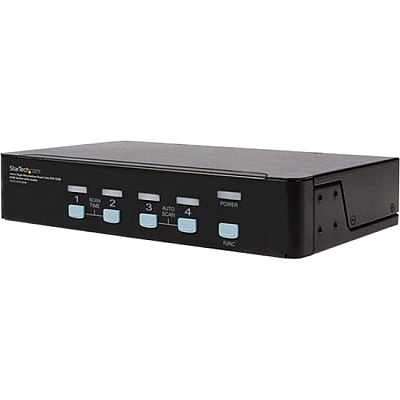 StarTech 4 Port High Res Usb Dvi Audio Kvm Switch (SV431DVIUAHR)