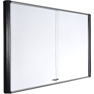 MasterVision Sliding Door Enclosed Porcelain Board (BVCVT770109630)
