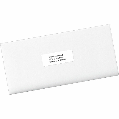 Avery Eco-Friendly Address Labels for Laser and Inkjet Printers, 1" x 2?" (AVE48160)