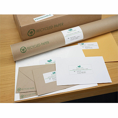 Avery Eco-Friendly Shipping Labels for for Laser and Inkjet Printers, 3?" x 4" (AVE48464)