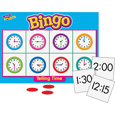 TREND Telling Time Bingo Game (TEP6072)