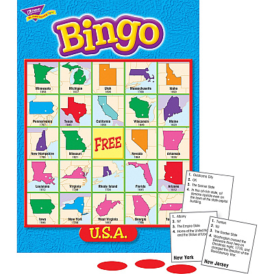 TREND U.S.A. Bingo Game (TEP6137)