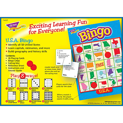 TREND U.S.A. Bingo Game (TEP6137)