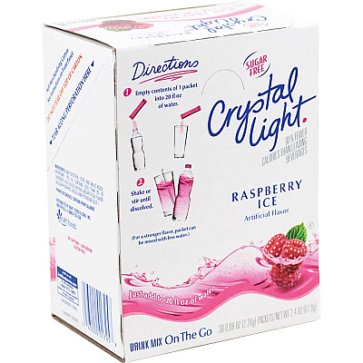 Crystal Light On-The-Go Raspberry Mix Sticks (KRF7980)
